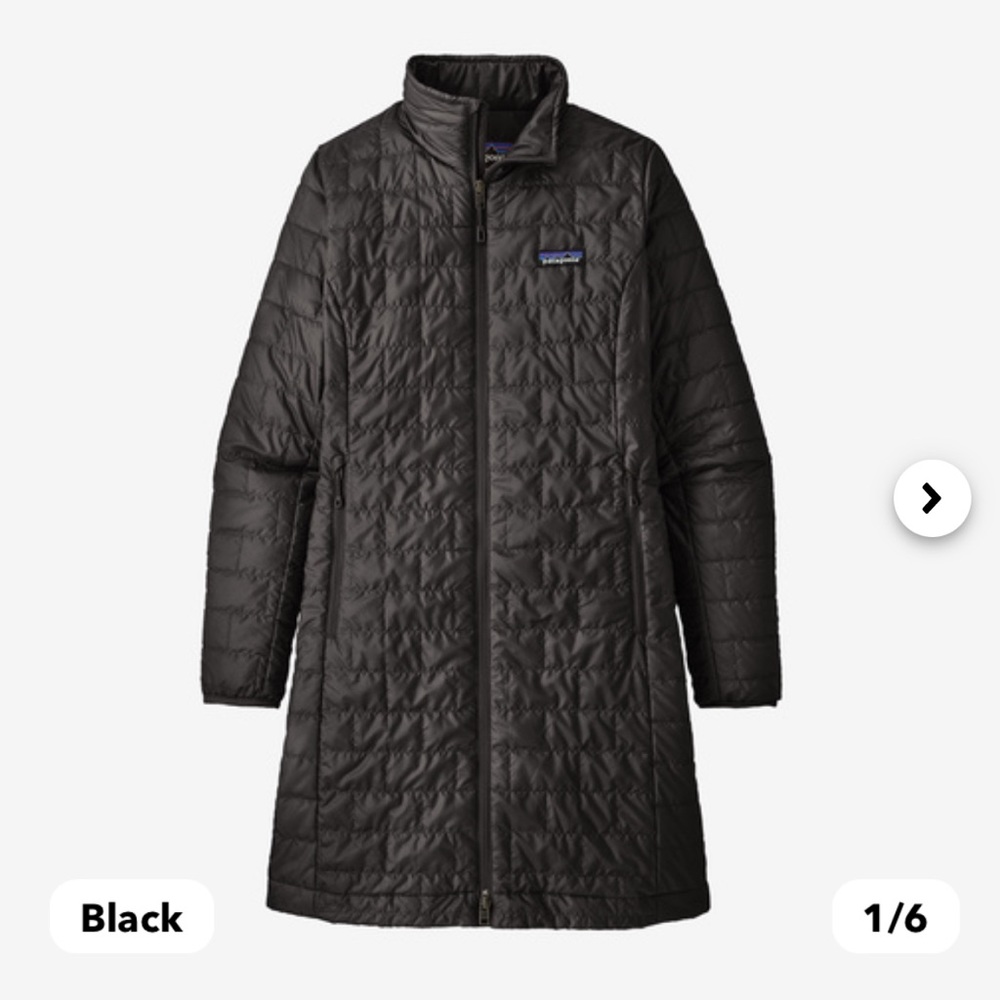 Patagonia women’s nano puff parka